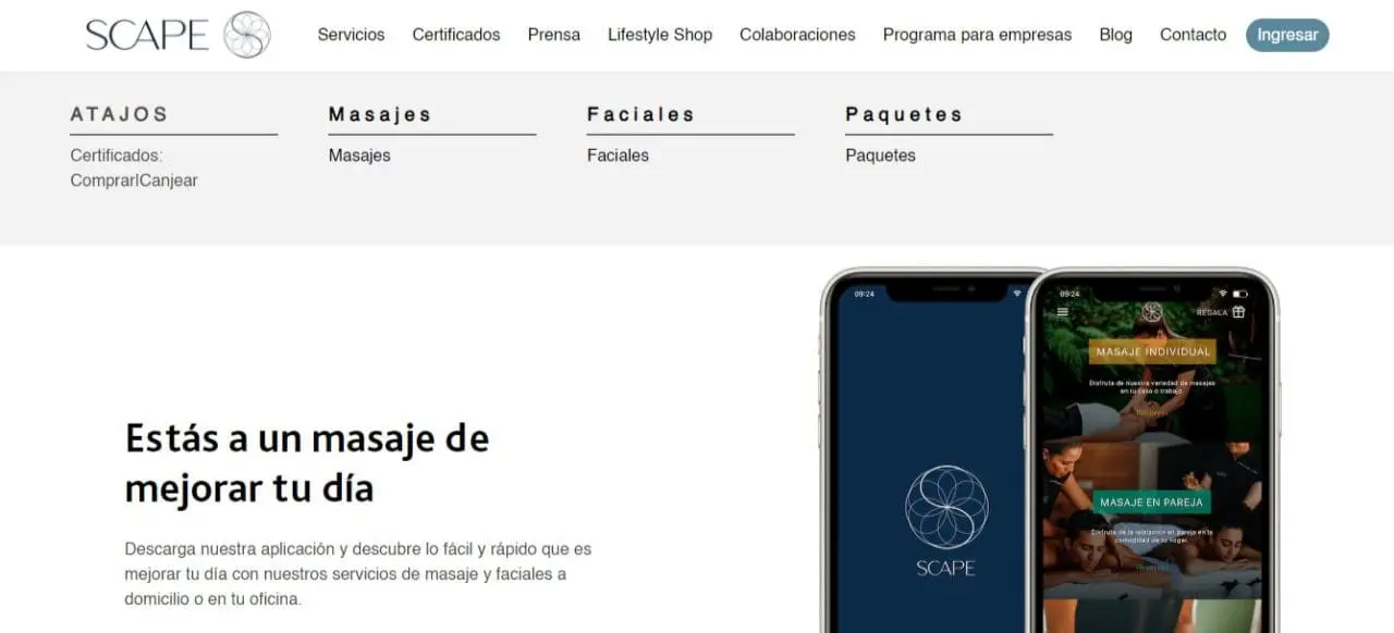 Startup de wellness Scape recibe US$1,3 millones de inversión y busca expandirse