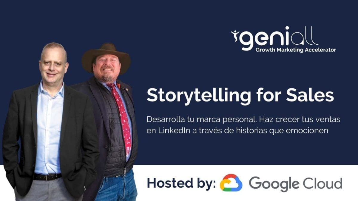 Geniall te invita a crecer tus ventas en LinkedIn a través de historias que emocionen