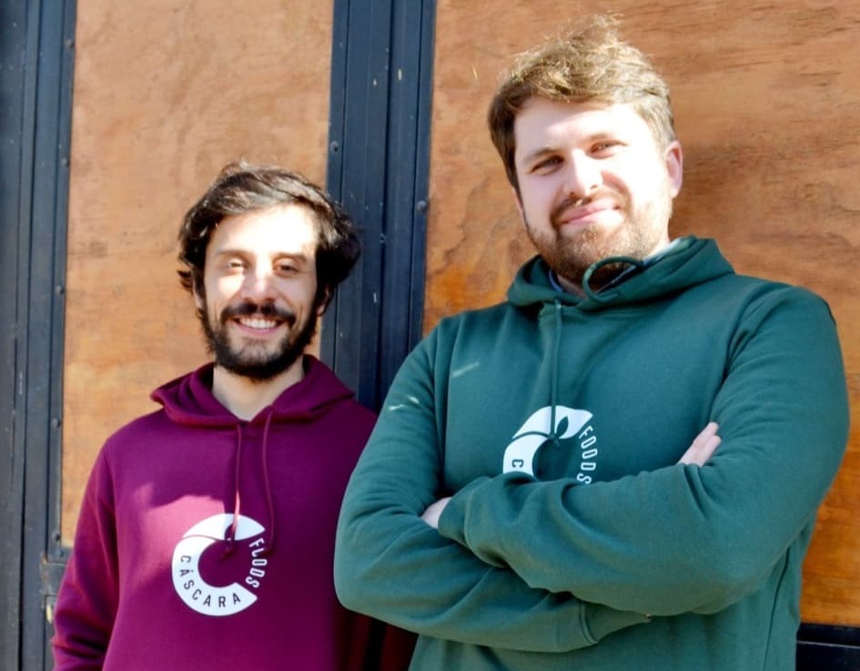 Domingo Chong (CMO) y Mateo Rubio (CEO) Cáscara Foods