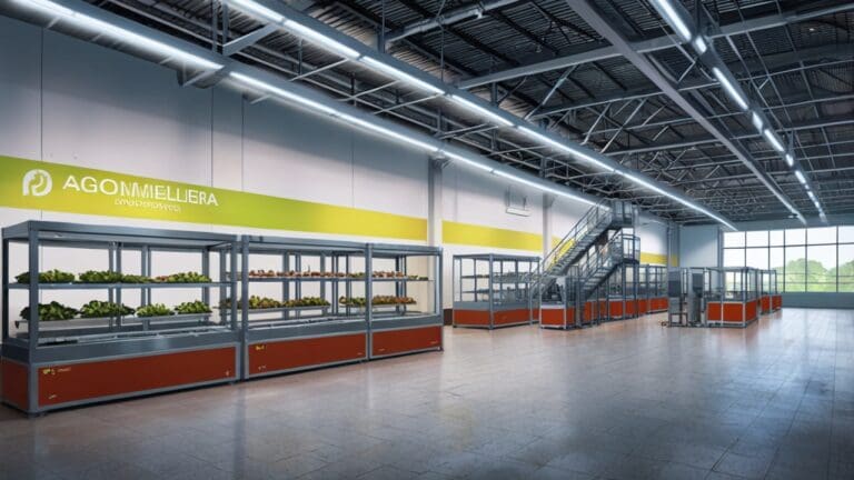 Instalaciones modernas de innovación agroalimentaria en un entorno tecnológico de Colombia