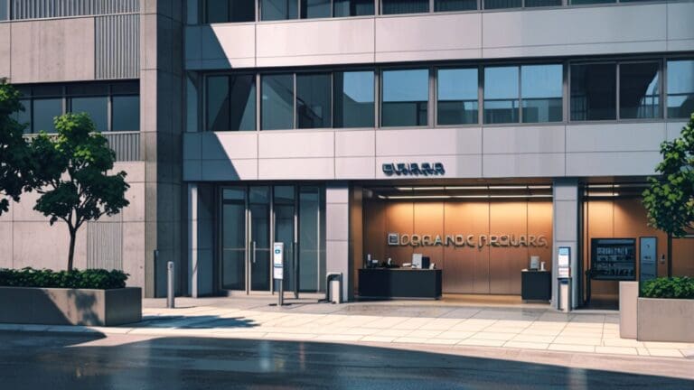 Oficinas modernas con tecnología avanzada en un entorno urbano