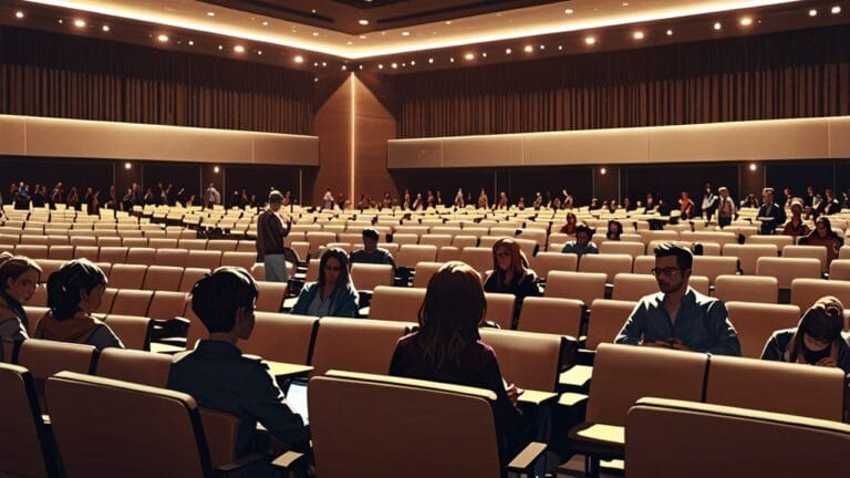Jóvenes profesionales reunidos en una sala de conferencias moderna con equipo tecnológico avanzado.