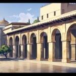 Panorámica de la ciudad de Córdoba con edificios modernos y un centro de convenciones