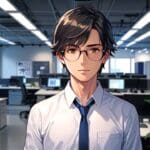 Retrato de una empresaria tecnológica joven en un entorno de oficina moderna