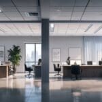 Oficinas modernas con tecnología avanzada y entorno innovador.