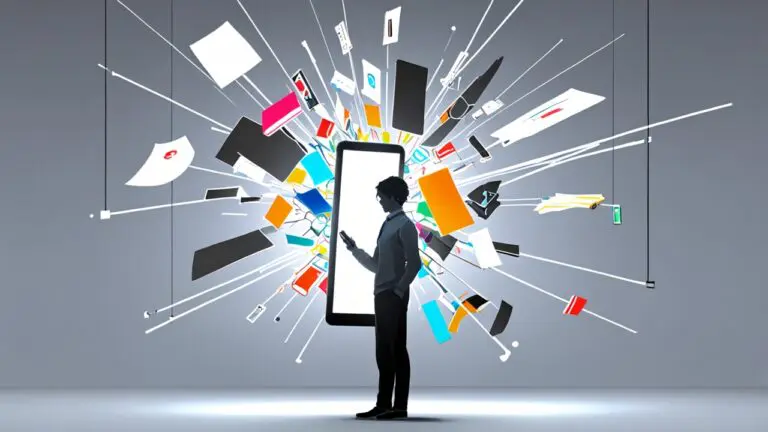 Representación digital del metaverso en un teléfono móvil, sobre fondo claro y moderno.