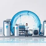 Representación de un sistema de recarga de acuíferos con tecnología avanzada