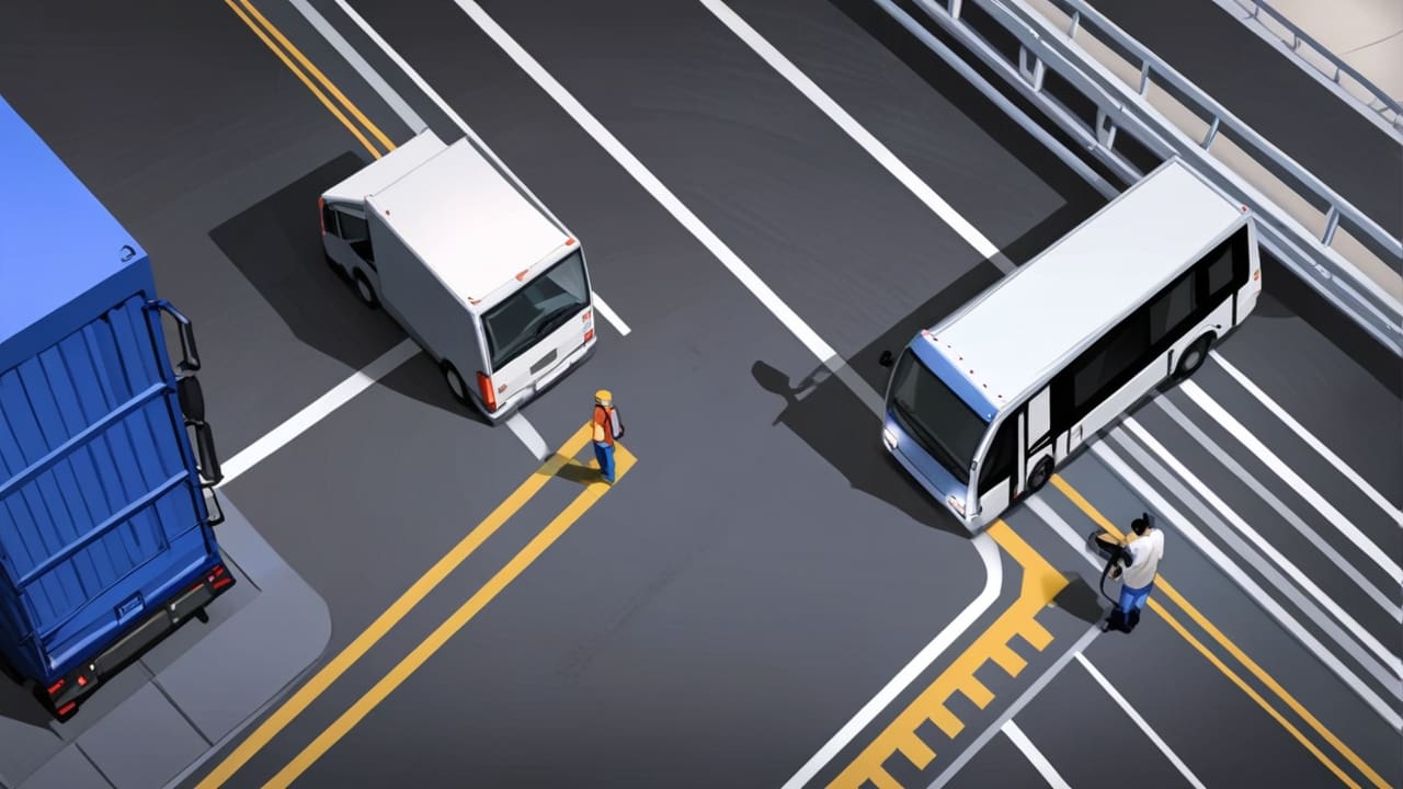 Primer plano de un dispositivo inteligente sobre una correa transportadora en una mina moderna.