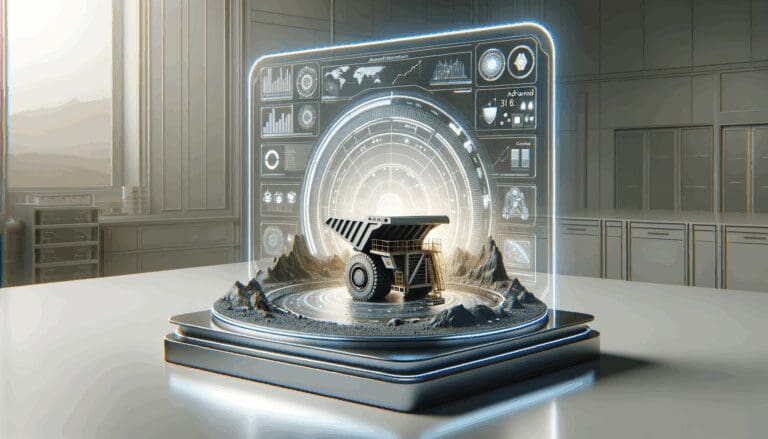 Representación digital de innovaciones mineras con tecnología avanzada