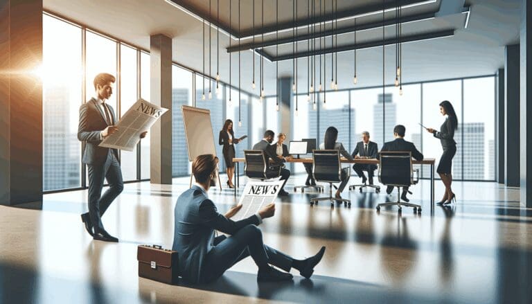 Espacio moderno de coworking con emprendedores colaborando.