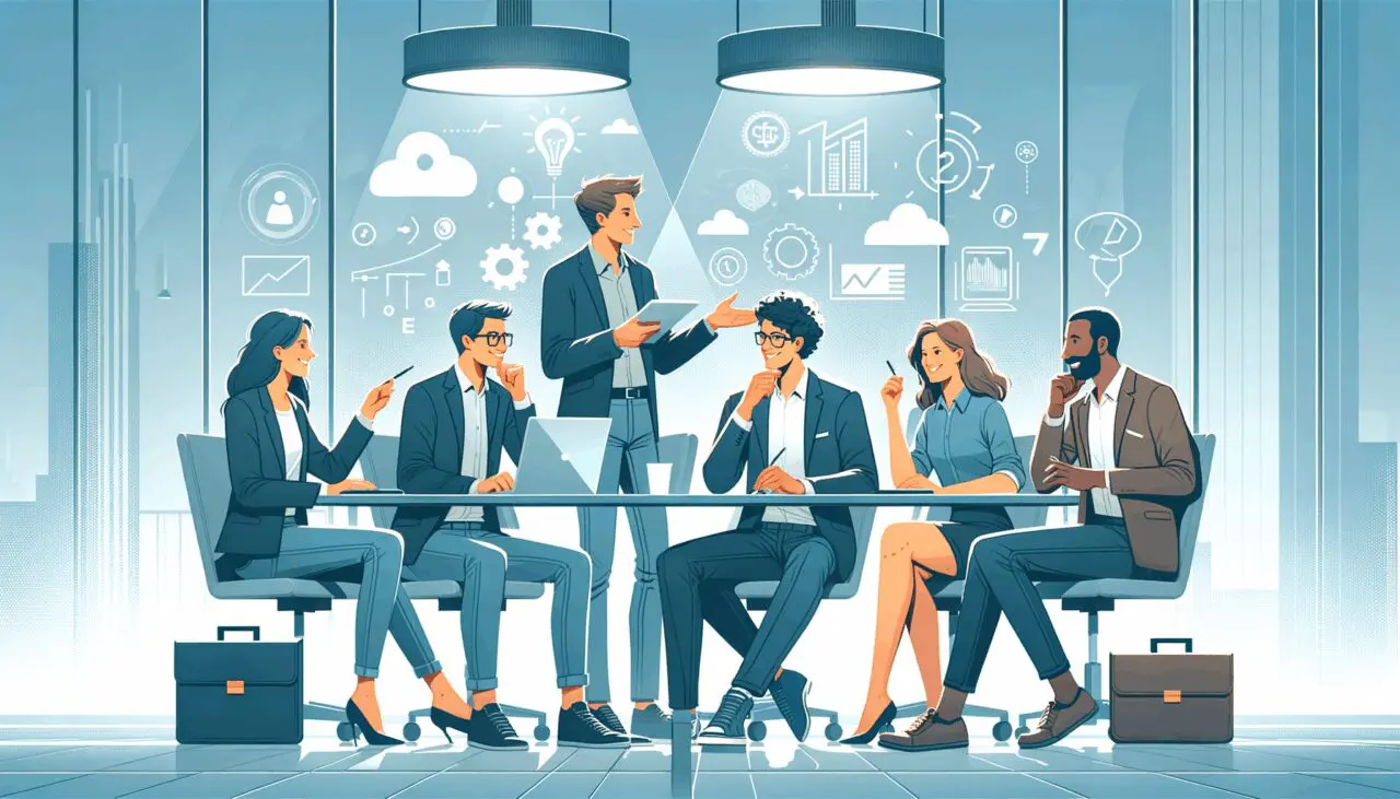 Congreso de tecnología con emprendedores y expertos compartiendo ideas.