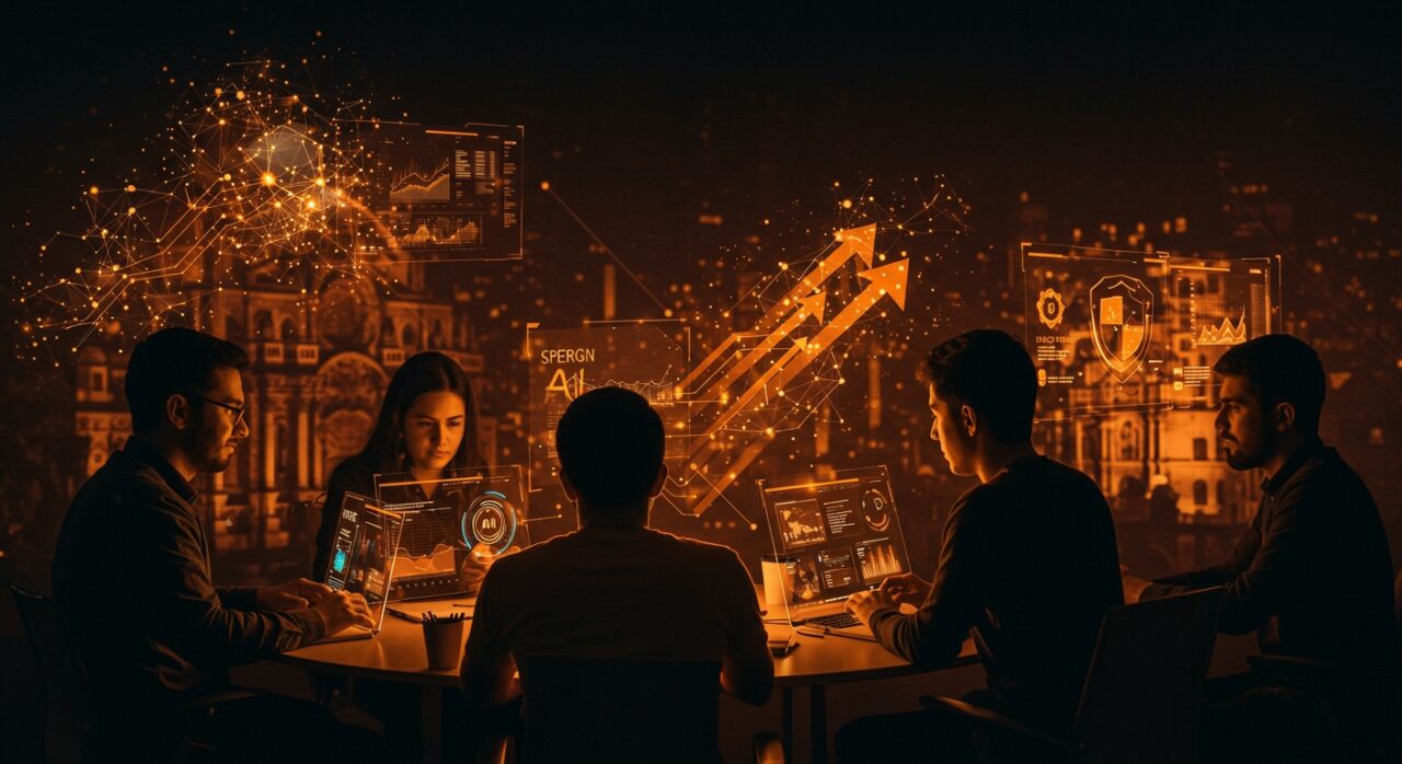 Startups chilenas compitiendo en innovación tecnológica de IA en salud, energía y seguridad en los Global eAwards 2025 Perú.