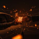 Tecnología QR revolucionando partes amistosos en aseguradoras con automatización e insurtech en el sector de seguros.