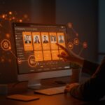 Interfaz digital personalizada de AirTips mostrando gestión avanzada de enlaces para SaaS, destacando su competitividad frente a Bento.me y Linktree.