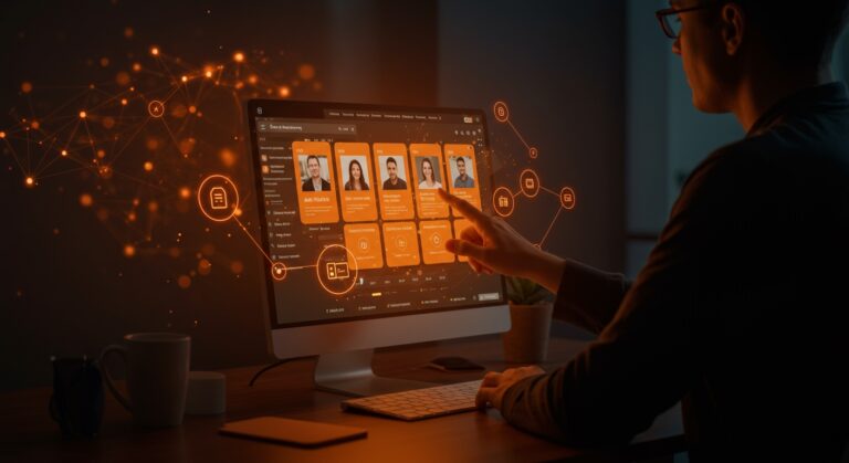 Interfaz digital personalizada de AirTips mostrando gestión avanzada de enlaces para SaaS, destacando su competitividad frente a Bento.me y Linktree.