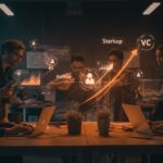 Talento tecnológico colaborando en startups financiadas por capital riesgo, plataforma ambi.careers para empleo tech.