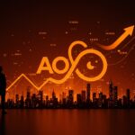 Adquisición de AOL por Bending Spoons simbolizada con fundador y ciudad digital, reflejando impacto en el ecosistema startup y tendencias tecnológicas.