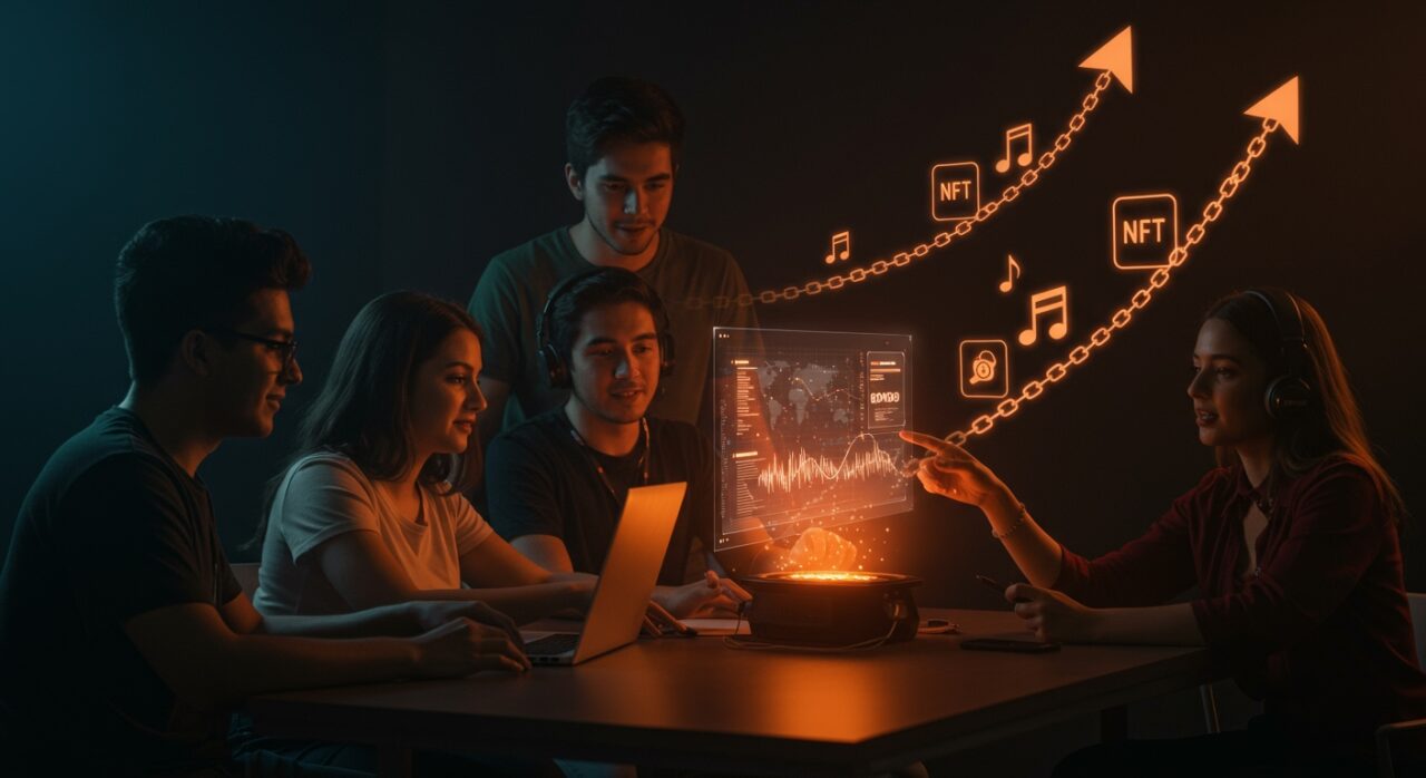 Plataforma BOMBO blockchain para tickets digitales revolucionando la industria musical en Argentina, Chile y Perú.