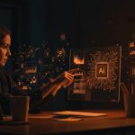 Herramientas creativas de IA integradas en Canva optimizando diseño gráfico y productividad en plataforma SaaS.