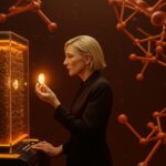 Cate Blanchett promoviendo la conservación de semillas en el banco mundial para la restauración ambiental y la biodiversidad.