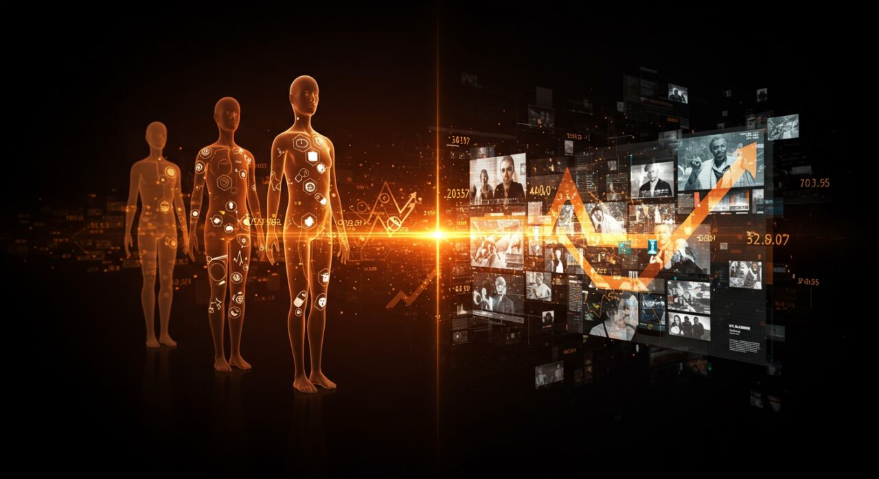 Análisis visual de causas de muerte en EE.UU. frente a su cobertura mediática, destacando sesgo mediático y percepción pública en salud pública.