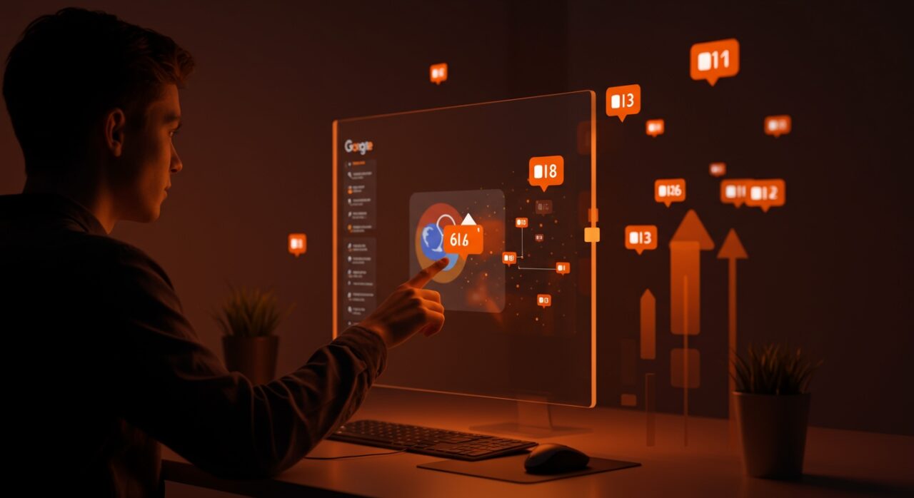 Google Chrome silenciando notificaciones molestas automáticamente para mejorar la productividad del navegador en entorno digital moderno.