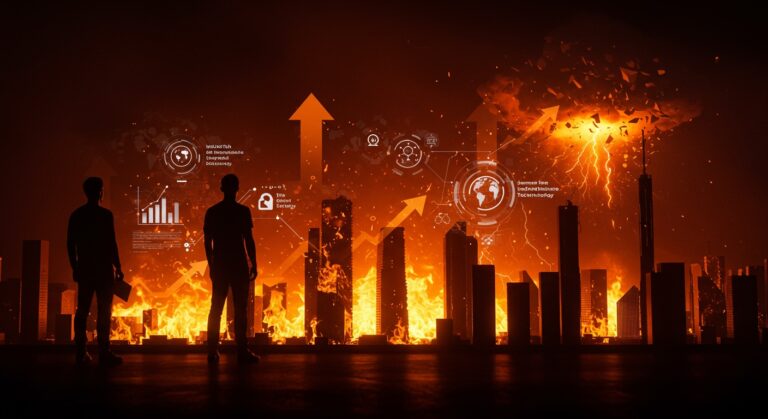 Impacto económico del clima extremo 2025 generando oportunidades para startups en insurtech y tecnología climática.