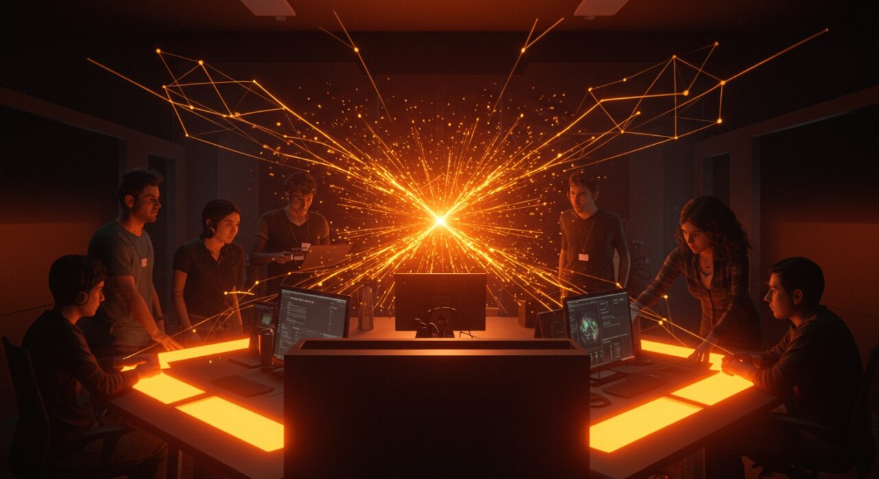 Colaboración de emprendedores en Valparaíso impulsada por inversión en innovación tecnológica y financiamiento de startups.