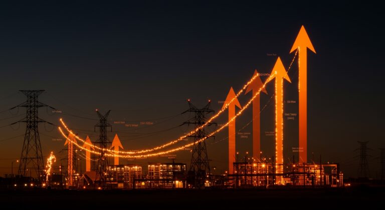 Modernización de red eléctrica con financiamiento gubernamental para centros de datos y startups tecnológicas en infraestructura energética.