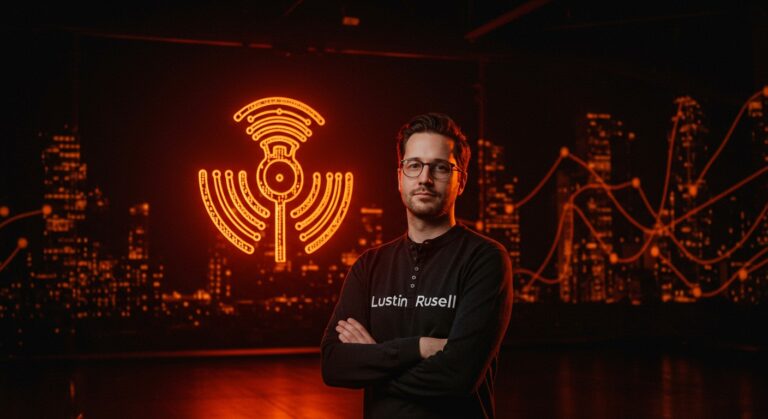 Austin Russell ex-CEO de Luminar planeando readquirir la empresa, imagen que representa innovación en IA y tecnología lidar en ecosistema startup.