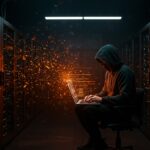 Ataque de hackers gubernamentales a F5 Networks con robo de código fuente y datos de clientes en un entorno de ciberseguridad.