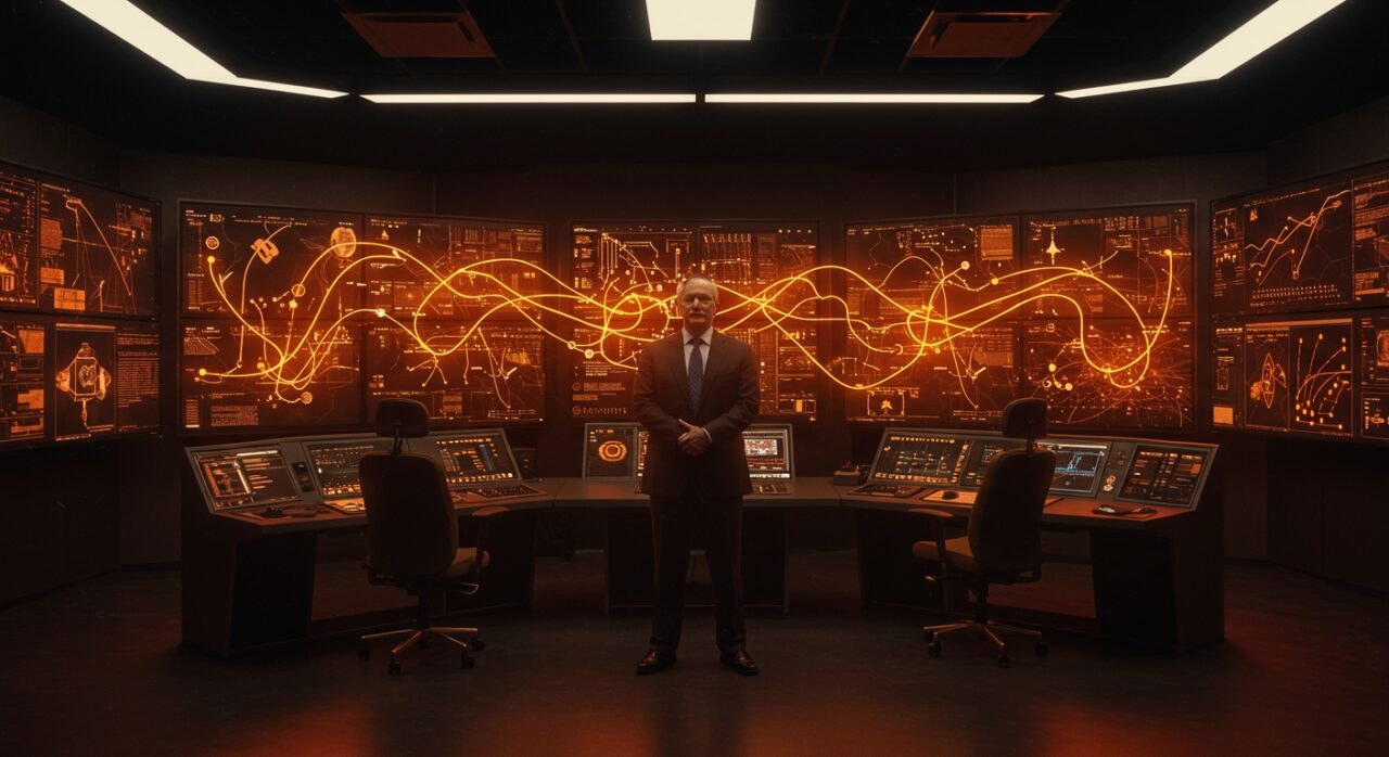 Rector de UNC integrando inteligencia artificial y estrategias de liderazgo de Bill Belichick para innovar en gestión universitaria y tecnología.