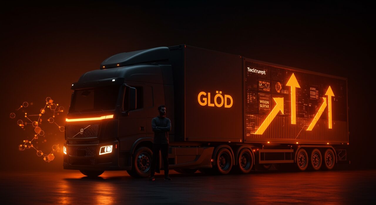 Glīd startup ganadora en TechCrunch Disrupt 2025 optimizando logística y ganando financiación.