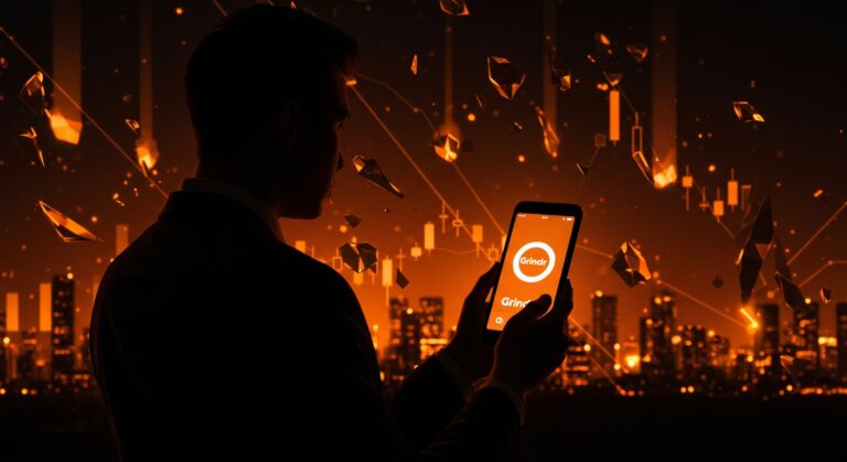 Líder empresarial contemplando la privatización de Grindr en un contexto de presión financiera y tendencias en apps LGBTQ+.