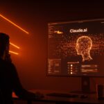 Impacto de la caída de Claude.ai en startups tech mostrando una interrupción en la productividad y estrategias para la resiliencia tecnológica.