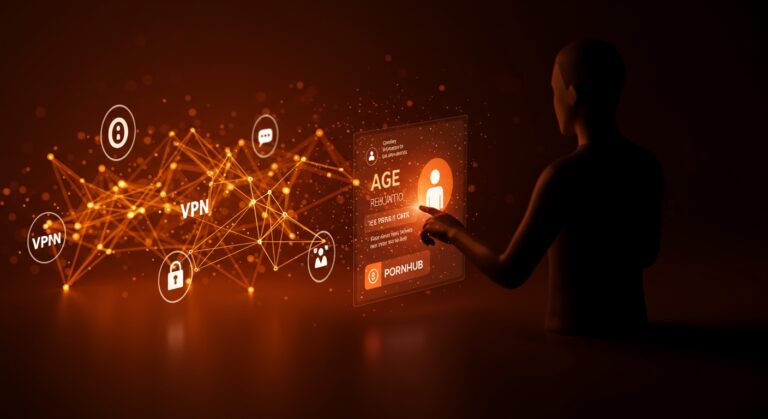 Impacto de la verificación de edad en el consumo de contenido adulto online en el Reino Unido con enfoque en Pornhub y regulación digital.