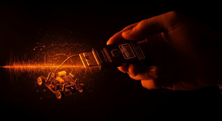 Ingeniería inversa de señales RF de 27MHz con RTL-SDR aplicada a juguetes RC, destacando hardware hacking y automatización.