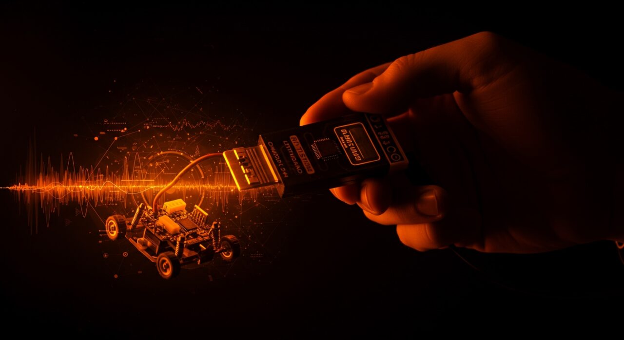 Ingeniería inversa de señales RF de 27MHz con RTL-SDR aplicada a juguetes RC, destacando hardware hacking y automatización.