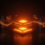 Microchip misterioso representando un nuevo jugador en la arquitectura x86 y su impacto en el ecosistema tecnológico de startups.