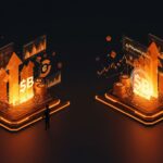 Visualización de plataformas de mercados de predicción Kalshi y Polymarket mostrando inversiones millonarias y crecimiento en fintech y capital riesgo.