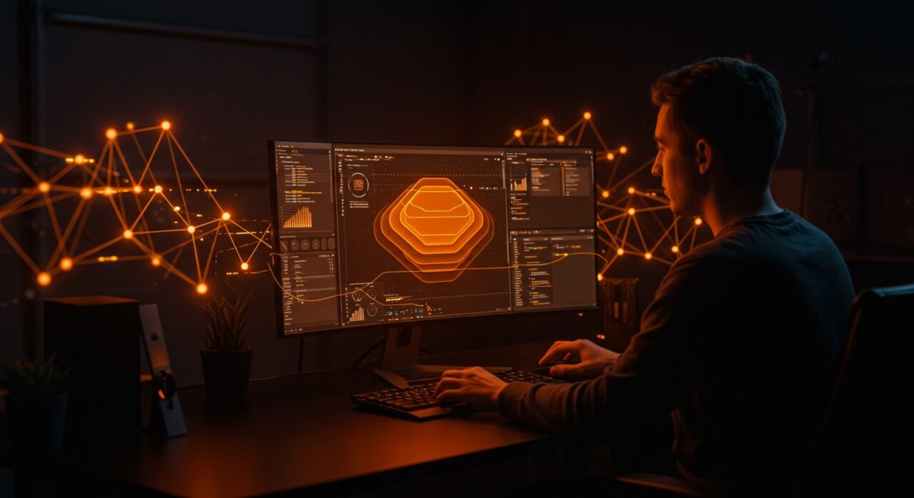 Arquitectura de atención lineal Kimi Linear optimizando IA aplicada para despliegue eficiente de modelos en hardware especializado.