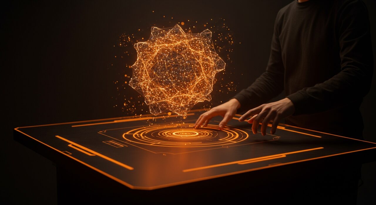 Visualización avanzada de macro gaussian splats en modelado 3D con IA aplicada para startups de e-commerce y tecnologías inmersivas.