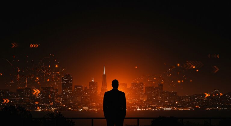 Marc Benioff retirando su apoyo a la Guardia Nacional en San Francisco, reflejando controversia en la comunidad tecnológica y política local.