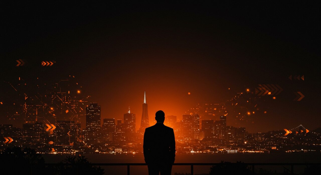 Marc Benioff retirando su apoyo a la Guardia Nacional en San Francisco, reflejando controversia en la comunidad tecnológica y política local.