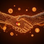 Mastercard en proceso de adquisición de la startup cripto ZeroHash, destacando stablecoins y tecnología blockchain en un entorno fintech innovador.
