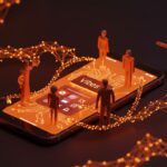 Meta AI con su app Vibes mostrando crecimiento masivo de usuarios gracias a su feed de videos generados por inteligencia artificial.