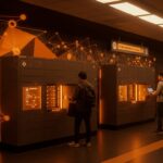 Sistema inteligente de lockers en el Metro de Santiago para retirada segura y sostenible de compras online, impulsado por startups chilenas y Blue Express.