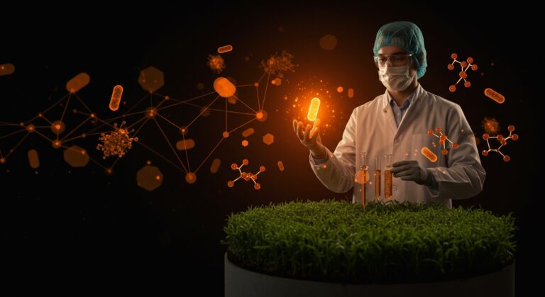 Startup mexicana MicroIN con tecnología innovadora de microencapsulación para bioinsumos agrícolas que promueven la agricultura regenerativa y sostenibilidad.