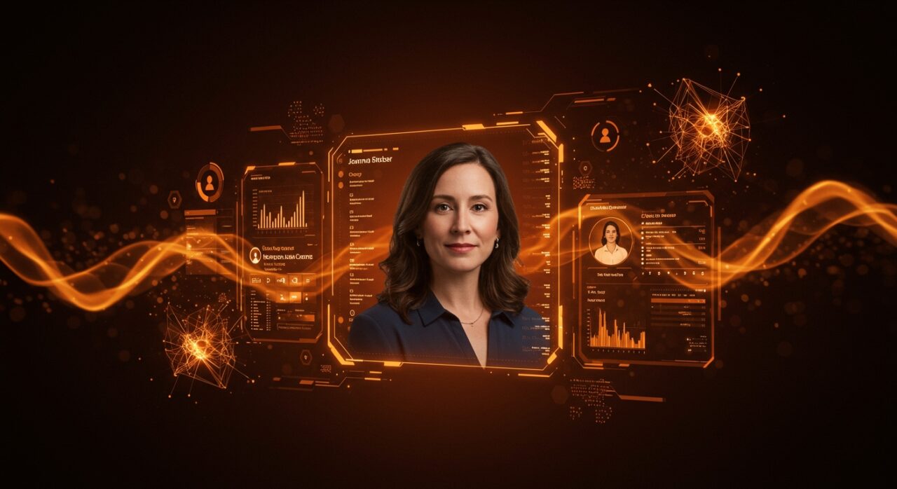 Joanna Strober liderando la startup Midi Health que integra inteligencia artificial y atención virtual personalizada para la menopausia, con éxito en financiación y crecimiento de pacientes.