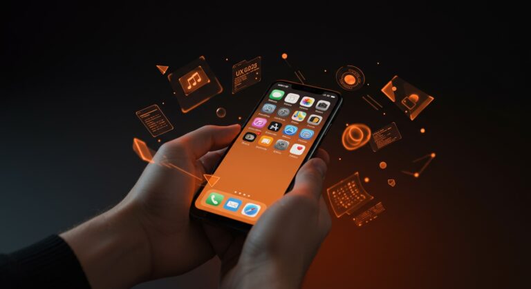 Análisis de usabilidad en iOS 26 con enfoque en diseño UX y Liquid Glass según Nielsen Norman Group.